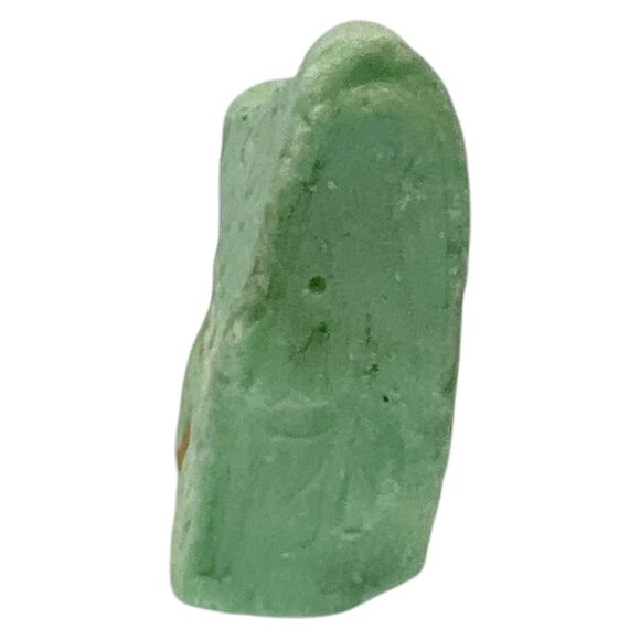 Lime Green Jadeite Art Glass Cullet Slag Glass #5XL11 - Picture 4 of 6